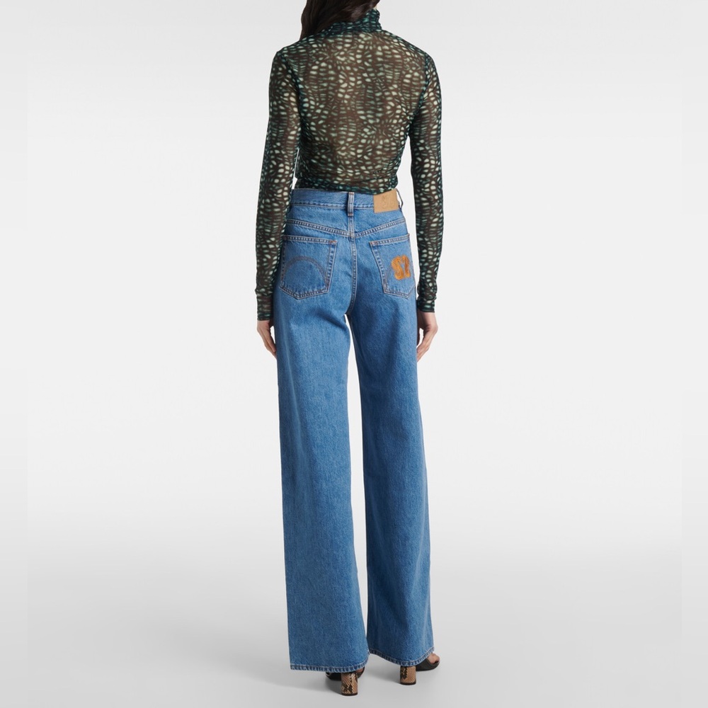 Blazé wide leg jeans- luxury jean - Picture 3 of 7